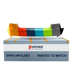 AUDI A5 CABRIO REAR BUMPER COVER PRM-GRAY (W/SENSOR) OEM#8T0807067BGRU 2012-2017 PL#AU1100205