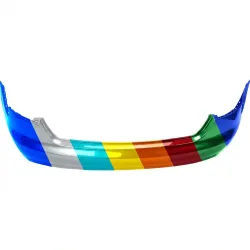 AUDI A4 SEDAN / WAGON REAR BUMPER COVER (SEDAN)(W/ SENSOR)(WO/S-LINE) **CAPA** OEM#8K5807067AGRU 2013-2016 PL#AU1100207C