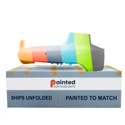 AUDI A6 SEDAN REAR BUMPER COVER PRIMED (W/PK SENSOR)(WO/S-LINE) OEM#4G5807067AGRU 2012-2015 PL#AU1100212