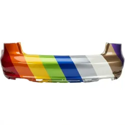 AUDI A3 CABRIO REAR BUMPER COVER PRIMED (WO/SENSOR)(WO/S-LINE) OEM#8V5807067GRU 2015-2016 PL#AU1100215