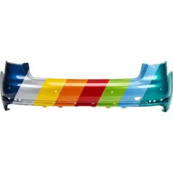 AUDI S4 SEDAN  REAR BUMPER COVER PRIMED (W/PK SENSOR)(WO/PK ASSIST) OEM#8W5807067DGRU 2017-2019 PL#AU1100228