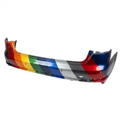 AUDI S4 SEDAN  REAR BUMPER COVER PRIMED (W/PK SENSOR)(WO/PK ASSIST)**CAPA** OEM#8W5807067DGRU 2017-2019 PL#AU1100228C