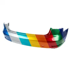 AUDI A3 CABRIO REAR BUMPER COVER PRIMED (W/SENSOR)(W/PARALLEL ASSIST)(WO/SPORT)(WO/S-LINE)**CAPA** OEM#8V5807067GGRU 2017-2020 PL#AU1100245C