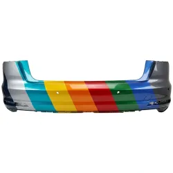 AUDI A6 SEDAN REAR BUMPER COVER PRIMED (WO/PARALLEL PK ASSIST)(WO/S-LINE) OEM#4K5807067AGRU 2019-2023 PL#AU1100258