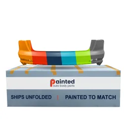 AUDI A6 SEDAN REAR BUMPER COVER PRIMED (WO/PARALLEL PK ASSIST)(W/S-LINE) OEM#4K5807067GGRU 2019-2023 PL#AU1100260