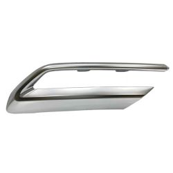 AUDI Q5 / SQ5 REAR BUMPER SPOILER MLDG LEFT (Driver Side) SATIN-CHROME (Q5 WO/S-LINE) OEM#80A8530533Q7 2021-2023 PL#AU1146102