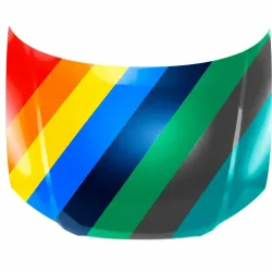 AUDI A3 HOOD OEM#8P4823029B 2006-2008 PL#AU1230114