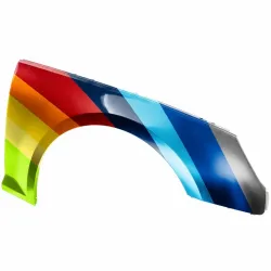 AUDI A4 SEDAN FENDER RIGHT (Passenger Side) OEM#8W0821106A 2017-2019 PL#AU1241137