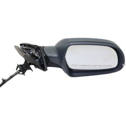 AUDI A4 SEDAN / WAGON DOOR MIRROR RIGHT (Passenger Side) PWR/HTD/SIGNAL/MEMORY (W/ANTI-GLARE)(WO/LDW)(PTM) OEM#8K1857410AK01C-PFM 2010-2011 PL#AU1321114