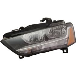 AUDI S4 SEDAN HEAD LAMP ASSEMBLY LEFT (Driver Side) (HALOGEN)(FROM 5-12)**CAPA** OEM#8K0941003AD 2013-2016 PL#AU2502175C
