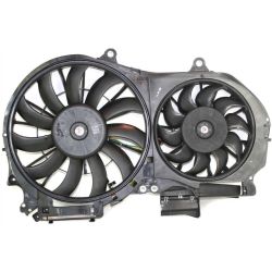 AUDI A4 CONVERTIBLE  RADIATOR & A/C FAN ASSY (3.0L)(DUAL FAN) OEM#8E0121207J-PFM 2003-2006 PL#AU3115108