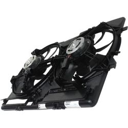 AUDI A5 COUPE RADIATOR & A/C FAN ASSEMBLY (2.0L/3.2L) OEM#8K0121207A-PFM 2008-2015 PL#AU3115113