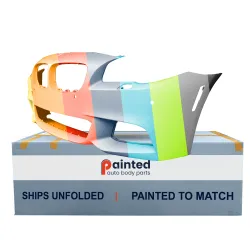 BMW BMW 5 SERIES (SEDAN) FRONT BUMPER COVER PRIMED (W/SENSOR)(WO/SIDE CAMERA)( M PKG) **CAPA** OEM#51118048671 2011-2013 PL#BM1000255C