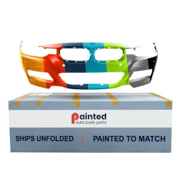 BMW BMW 3 (SEDAN) FRONT B COVER PRIMED (W/ MOLDING HOLE)WO/WASH W/ PK SNSR W/ PK ASSIST W/ CAMERA( M SPORT) OEM#51118067955 2013-2018 PL#BM1000291