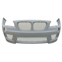 BMW BMW X1 FRONT BUMPER COVER PRIMED (W/ WASHER)(WO/SENSOR)(W/ M SPORT)(1PC) OEM#51118050464 2013-2015 PL#BM1000304
