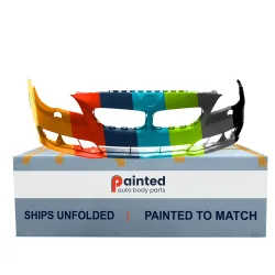 BMW BMW 5 SERIES (SEDAN) FRONT BUMPER COVER PRIMED (WO/SENSOR)(WO/M PKG) OEM#51117332679 2014-2016 PL#BM1000308