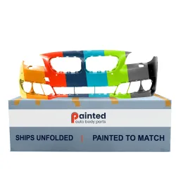 BMW BMW 5 SERIES (SEDAN) FRONT BUMPER COVER PRIMED (W/SENSOR)(W/SIDE CAMERA)( WO/M PKG) **CAPA** OEM#51117332681 2014-2016 PL#BM1000310C