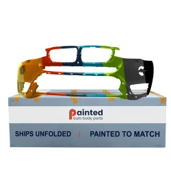 BMW BMW X3 FRONT BUMPER COVER PRM(W/LED FOG)(WO/SENSOR)(WO/CAMERA)(WO/M PKG)**CAPA** OEM#51117389897 2015-2017 PL#BM1000351C