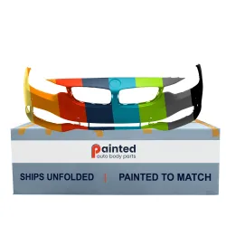 BMW BMW 4 (2DOORS/CONV)  FRONT BUMPER COVER PRIMED (WO/M SPORT) WO/WASHER W/ PK SENSOR W/PK ASSIST (WO/CAMERA) OEM#51117363278 2014-2017 PL#BM1000383