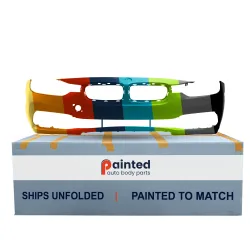 BMW BMW 3 (SEDAN)  FRONT BUMPER COVER PRIMED WO/WASH WO/M SPORT (STANDARD/MODERN) OEM#51117445105 2016-2018 PL#BM1000425