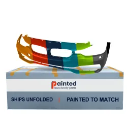 BMW BMW 3 (SEDAN)  FRONT BUMPER COVER PRIMED W/WASHER WO/M SPORT (LUXURY)**CAPA** OEM#51117445133 2016-2018 PL#BM1000428C