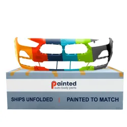 BMW BMW X2  FRONT BUMPER COVER PRIMED (WO/HL WASHER)(W/SENSOR)(28i WO/M SPORT) OEM#51119491566 2018-2022 PL#BM1000501