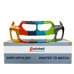 BMW BMW X1  FRONT BUMPER COVER PRIMED (W/WASHER)(W/SENSOR)(WO/PARKING ASSIST)(W/M PKG) OEM#51119883767 2020-2022 PL#BM1000527