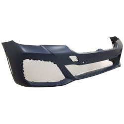 BMW BMW 5 SERIES HYBRID  FRONT BUMPER COVER PRIMED (W/PK ASSIST SYSTEM)(530e W/M SPORT) OEM#51119852206 2021-2023 PL#BM1000541