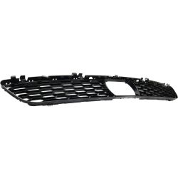 BMW BMW 5 SERIES HYBRID  FRONT BUMPER GRILLE CENTER BLACK (W/RADAR CURISE)(M PKG/M MDL) OEM#51118064931 2018-2020 PL#BM1036184