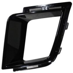 BMW BMW 7 SERIES (G11/G12) FRONT BUMPER GRILLE INSERT LEFT (Driver Side) GLOSS-BLACK (740/750 W/M PKG)(M760)(BRAKE VENT CHANNEL) OEM#51118076413 2020-2022 PL#BM1038238