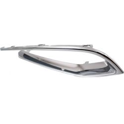 BMW BMW 5 SERIES (SEDAN) FRONT BUMPER GRILLE MOLDING RIGHT (Passenger Side) CHROME (LUXUARY LINE) OEM#51117331770 2014-2016 PL#BM1047134