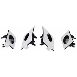 BMW BMW 5 SERIES SEDAN (530i/540i/550e) FRONT BUMPER PARK SENSOR BRACKET KIT (4PCS)(530i/540i W/M SPORT)(550e) OEM#51115A6A417 2024-2025 PL#BM1074111