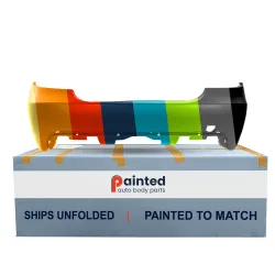 BMW BMW 5 SERIES (SEDAN) REAR BUMPER COVER PRIMED WO/SENSOR(W/M Pkg) OEM#51127897221 2004-2010 PL#BM1100162