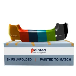 BMW BMW 5 SERIES (SEDAN) REAR BUMPER COVER PRIMED (W/SENSOR)(528i STANDARD WO/M PKG) **CAPA** OEM#51127332764 2014-2016 PL#BM1100322C