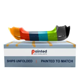 BMW BMW 5 SERIES (SEDAN)  REAR BUMPER COVER PRIMED (W/SENSOR)(528i MODERN/LUXURY LINE)(WO/M PKG) OEM#51127332773 2014-2016 PL#BM1100324