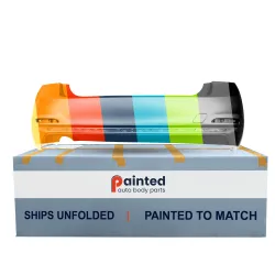 BMW BMW 3 (SEDAN)  REAR BUMPER COVER PRIMED GRAY (320i/328d)(EXC STANDARD LINE)(WO/SENSOR)(WO/M SPORT)**CAPA** OEM#51127384599 2016-2018 PL#BM1100347C