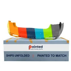 BMW BMW 7 SERIES  (G11/G12) REAR BUMPER COVER PRIMED (W/PARK ASSIST SYSTEM)(740i/750i/750iL)(WO/M PKG) OEM#51127427622 2016-2019 PL#BM1100359