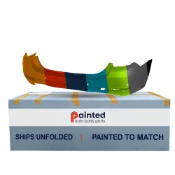 BMW BMW 5 SERIES (SEDAN)  REAR BUMPER COVER PRIMED (W/SENSOR)(535i/535d MODERN/LUXURY LINE)(WO/M PKG)**CAPA** OEM#51127332774 2014-2016 PL#BM1100363C