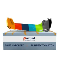 BMW BMW 5 SERIES (SEDAN)  REAR BUMPER COVER PRIMED (530i/540 W/M PKG)(M550)(W/SENSOR)(W/PARK SYS) OEM#51128073725 2017-2020 PL#BM1100370