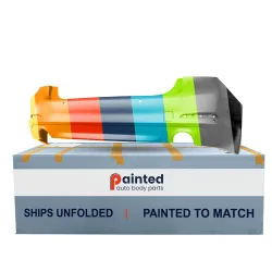 BMW BMW 5 SERIES (SEDAN)  REAR BUMPER COVER PRIMED (530i/540d WO/M PKG)(WO/LUXURY)(W/SENSOR)(W/PARK SYS)**CAPA** OEM#51127475595 2017-2020 PL#BM1100374C