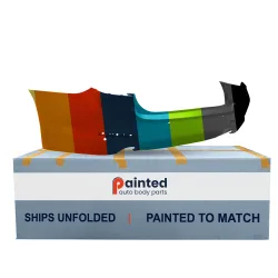 BMW BMW 5 SERIES (SEDAN)  REAR BUMPER COVER PRIMED (530i/540d WO/M PKG)(W/LUXURY PKG)(W/SENSOR)(WO/PARK SYS) OEM#51127475599 2017-2020 PL#BM1100376