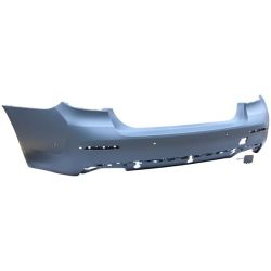 BMW BMW 5 SERIES HYBRID REAR BUMPER COVER PRIMED (WO/M SPORT)(W/PARK ASSIST SYSTEM) **CAPA** OEM#51129852175 2021-2023 PL#BM1100456C