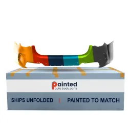 BMW BMW 4 CONVERTIBLE REAR BUMPER COVER PRIMED (W/6 SENSOR)(430 W/M SPORT)(M440) OEM#51129850252 2021-2024 PL#BM1100461