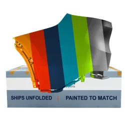 BMW BMW X5  (40i/45e/50i/M50i) REAR BUMPER SIDE COVER PRIMED LEFT (Driver Side) (WO/M SPORT)(EXC M50i) OEM#51125A0BD55 2019-2025 PL#BM1116105