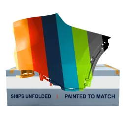 BMW BMW X5 (40i/45e/50i/M50i) REAR BUMPER SIDE COVER PRIMED RIGHT (Passenger Side) (WO/M SPORT)(EXC M50i) OEM#51125A0BD56 2019-2025 PL#BM1117105