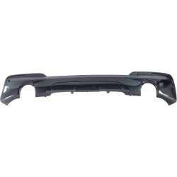BMW BMW X3  REAR BUMPER LOWER TRIM PTD-BLACK (30i W/M SPORT)(WO/TRAILER HITCH) **CAPA** OEM#51128094862 2018-2021 PL#BM1195148C