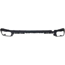 BMW BMW X5 (40i/45e/50i/M50i) REAR BUMPER LOWER VALANCE BLACK (W/SENSOR)(40i W/M SPORT)(M50i) OEM#51128099937 2019-2025 PL#BM1195176