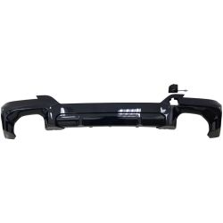 BMW BMW X3 REAR BUMPER LOWER VALANCE PTD-BLACK (WO/TRAIL HITCH)(30i W/M SPORT)(M40) OEM#51125A41F95 2022-2024 PL#BM1195180