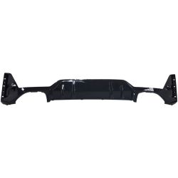 BMW BMW 3 SEDAN (330i/330e/M340i) REAR BUMPER LOWER VALANCE PTD-BLACK (W/SENSOR) OEM#51125A63970 2023-2024 PL#BM1195185
