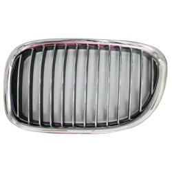 BMW BMW 7 SERIES (EXC 750 HYBRID) GRILLE LEFT (Driver Side) CHR/BLK (WO/M PKG WO/NIGHT VISION)(EXC 760Li) OEM#51117184151 2009-2012 PL#BM1200198